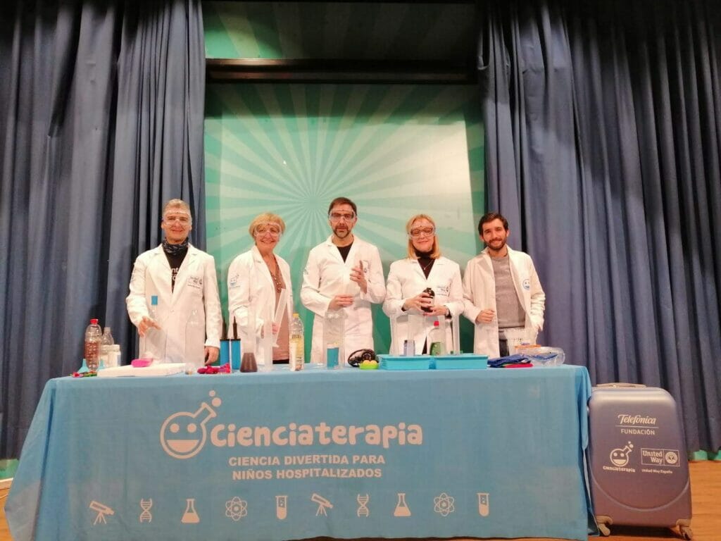 cienciaterapia para niños hospitalizados