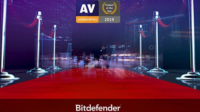 producto del año para bitdefender según AV Comparatives