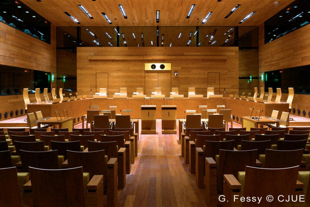 tribunal de Justicia de la Unión Europea TJUE.
