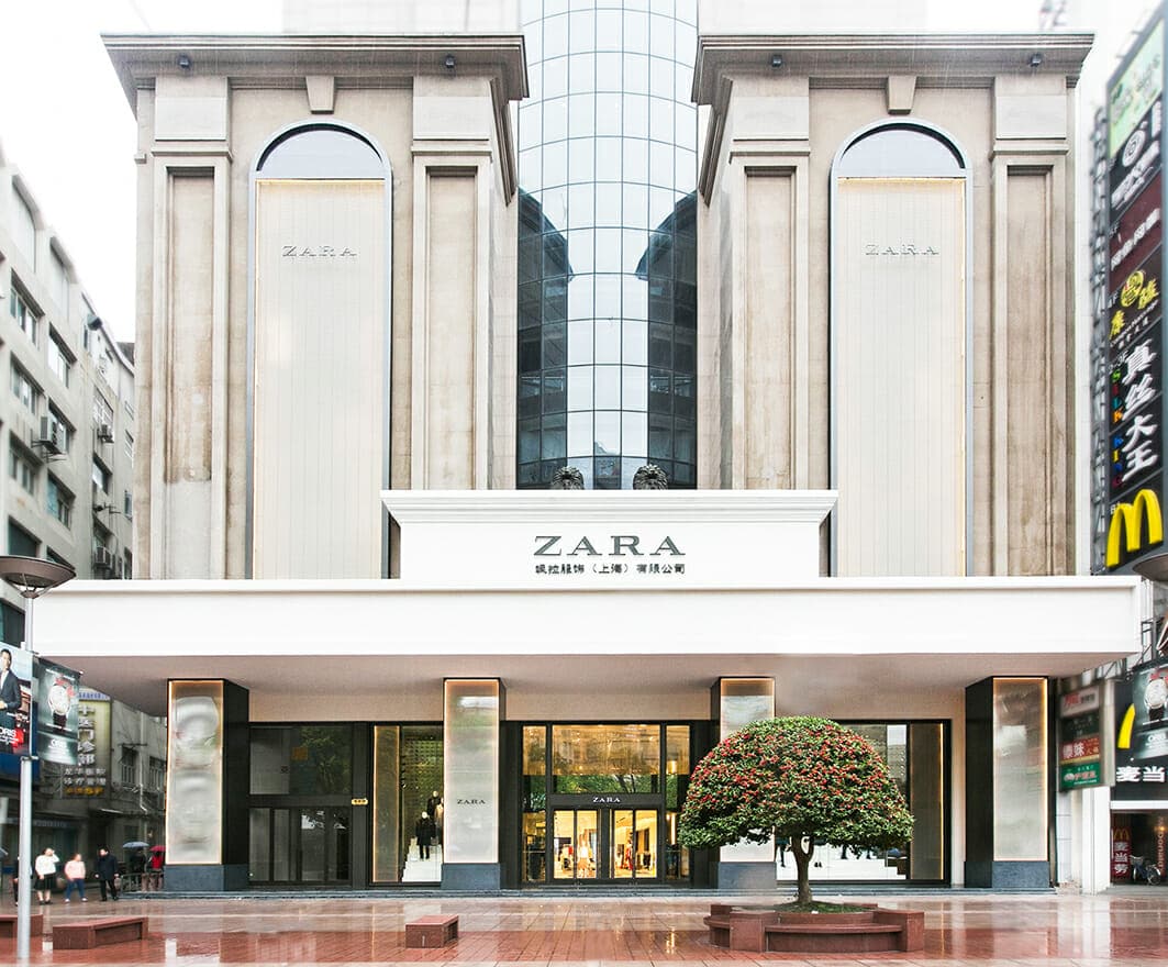tienda de Zara en Shanghai