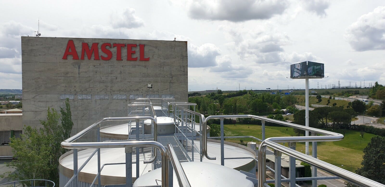 Fábrica de Amstel en Madrid