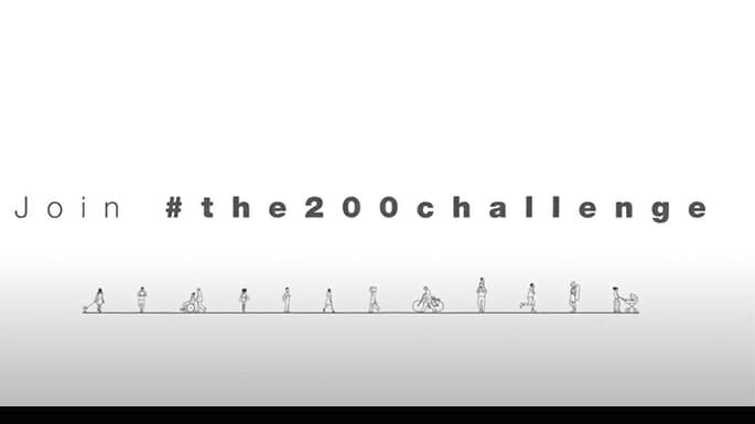 campaña #The200Challenge