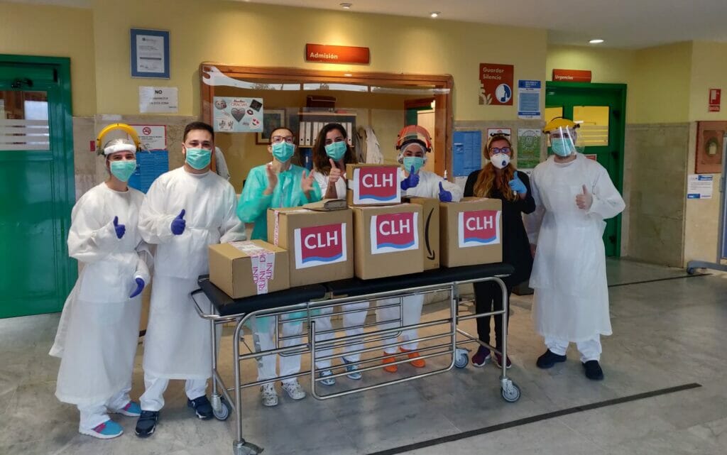 Donación CLH a Urgencias Hospital Aljarafe Sevilla