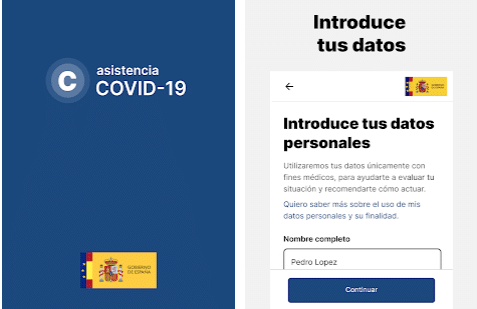 app covid España