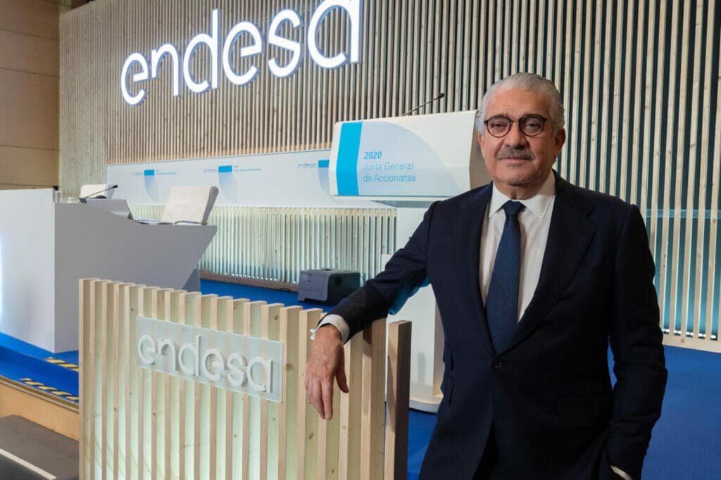 José Bogas en la Junta de Accionistas de Endesa 2020