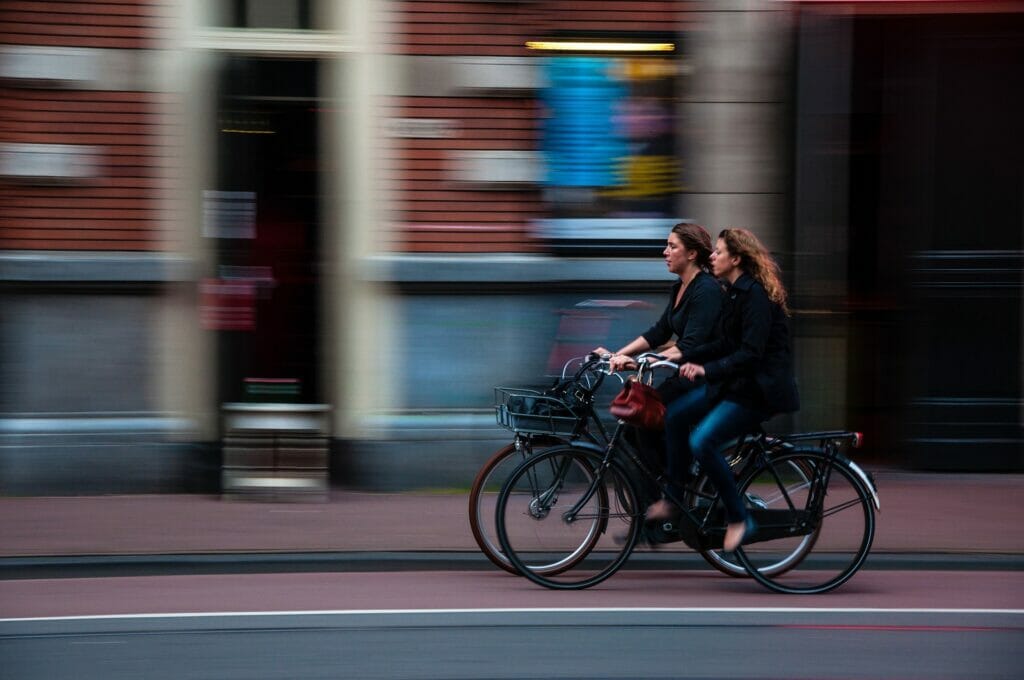 movilidad en bicicleta