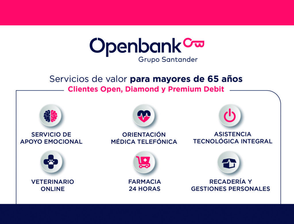 Servicios multiasistencia de Openbank para los mayores