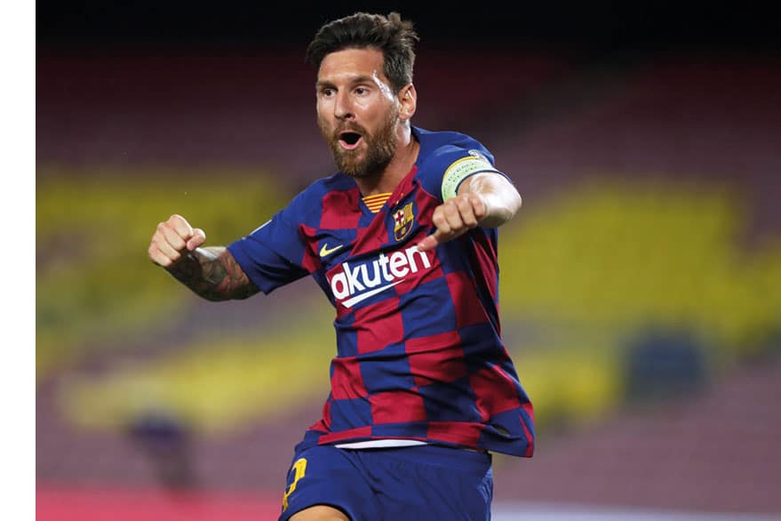 Leo-Messi pidió por burofax irse del Barcelona. 