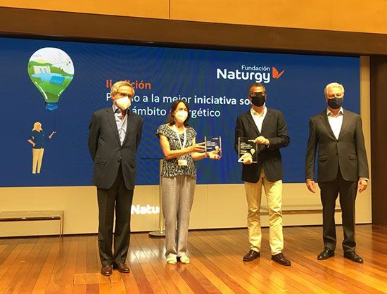 Fundación Exit, ganador del II Premio a la  mejor iniciativa social en el ámbito energético de Fundación Naturgy