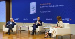 presentación de Fact Energy‭, ‬la sostenibilidad que viene‭ (‬Deusto‭)