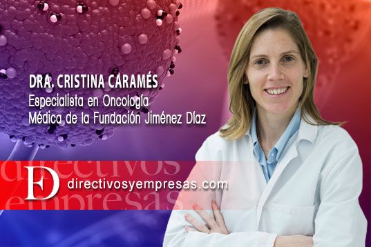 Dra. Cristina Caramés, especialista en Oncología Médica del Hospital Universitario Fundación Jiménez Díaz, habla sobre el proyecto AI-ON