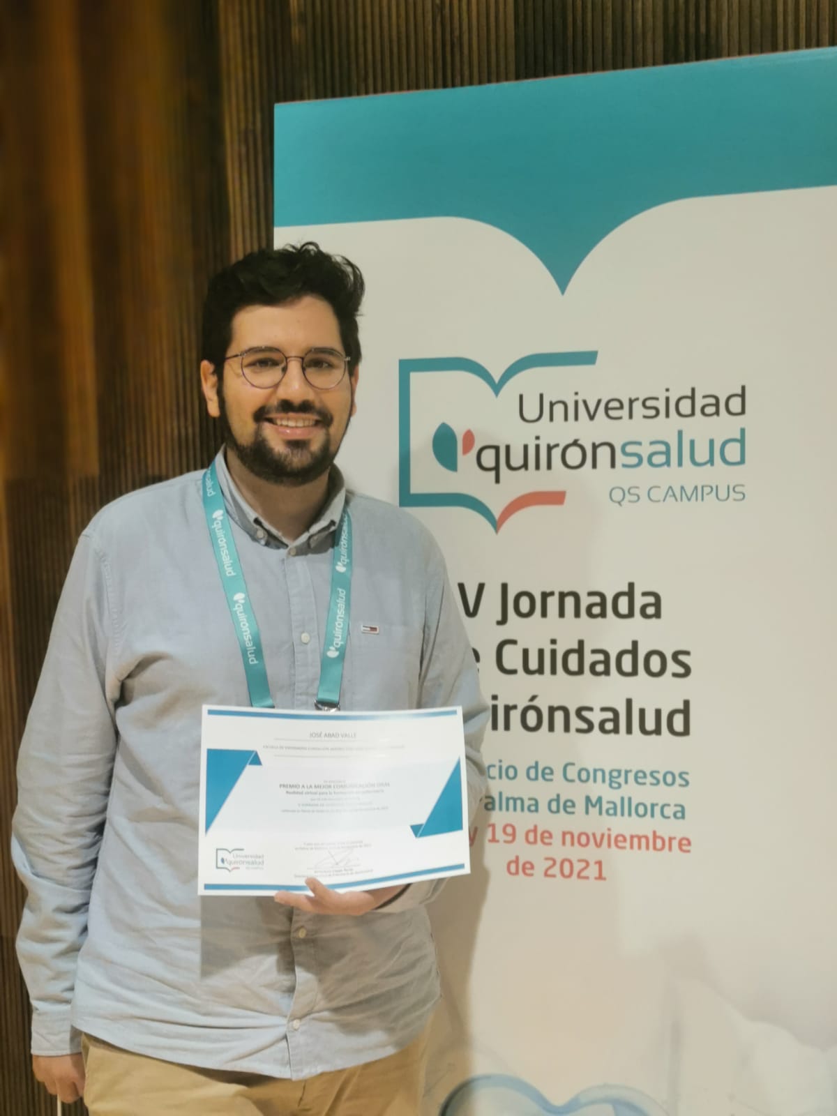 José Abad Valle, profesor de la Escuela de Enfermería FJD-UAM