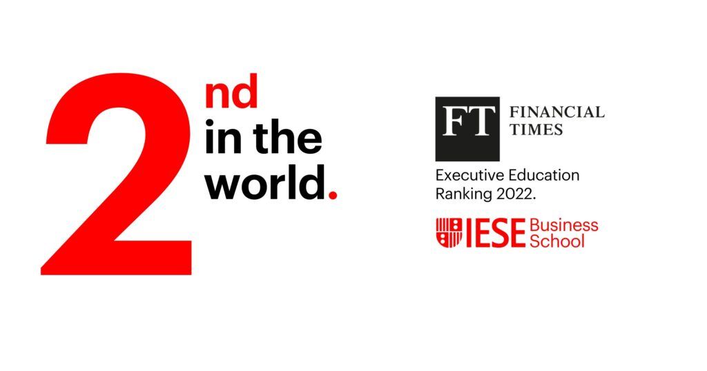 IESE es la segunda mejore escuela de negocios para FT