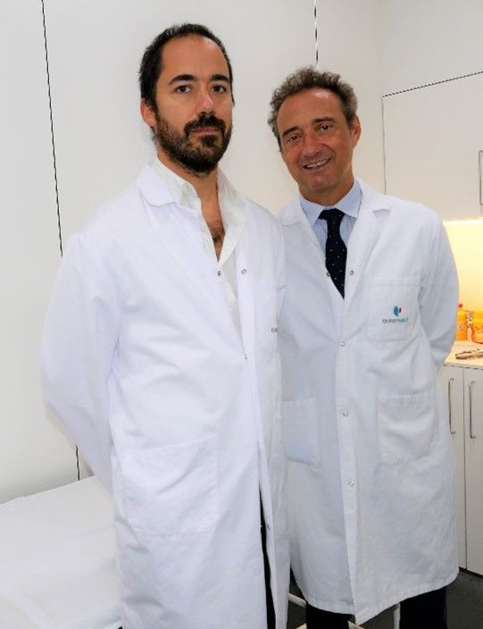 Dr. Jaime González y Dr. Rafael Arroyo