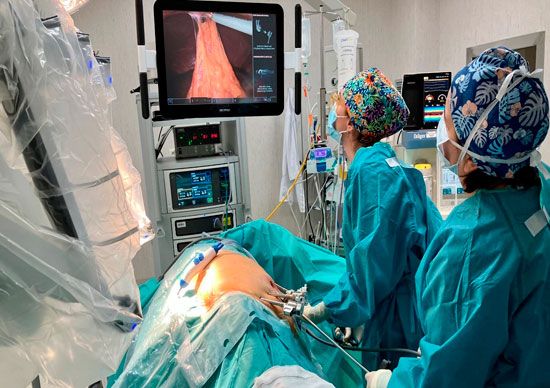 El-Hospital-Ruber-Internacional-extirpa-un-tumor-renal-complejo-con-el-Robot-Da-Vinci