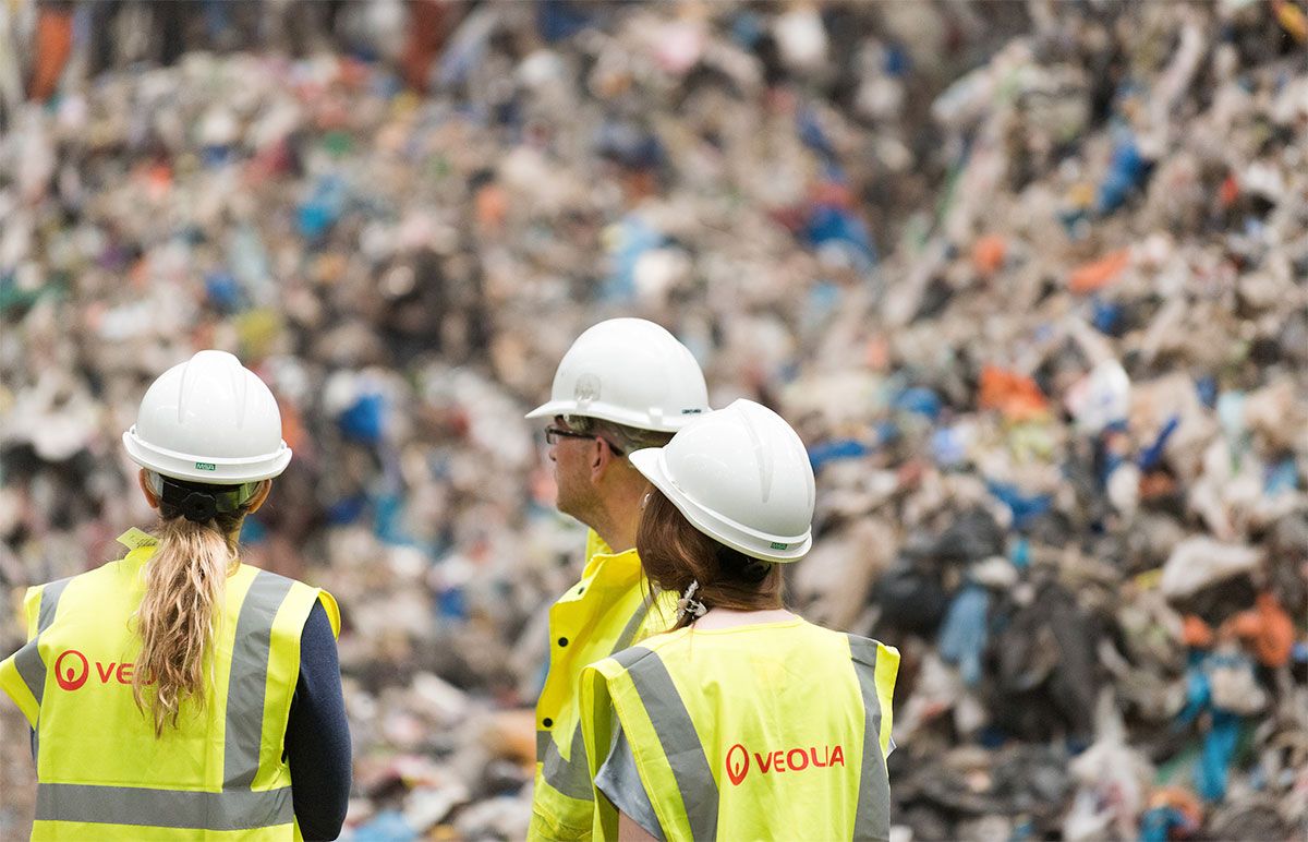 gestión de residuos en Veolia