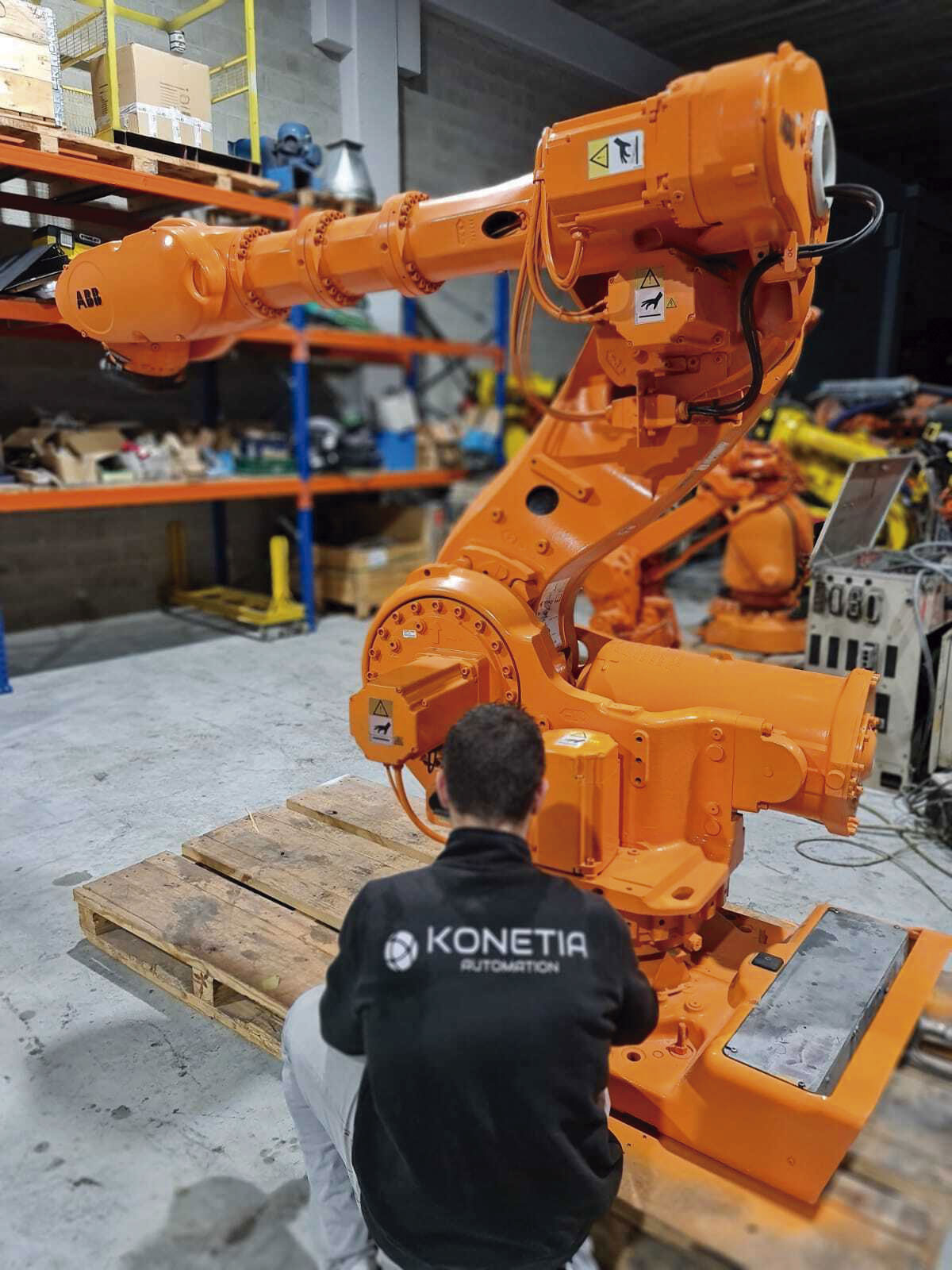 robótica industrial de Konetia