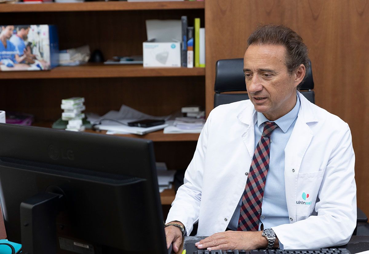 Dr. Rafael Arroyo, jefe de Neurología del Hospital Ruber Juan Bravo.