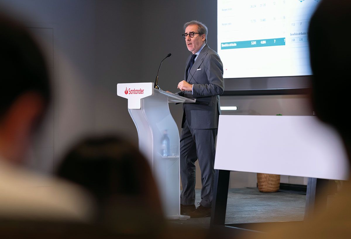 Héctor Grisi, CEO de Banco Santander.