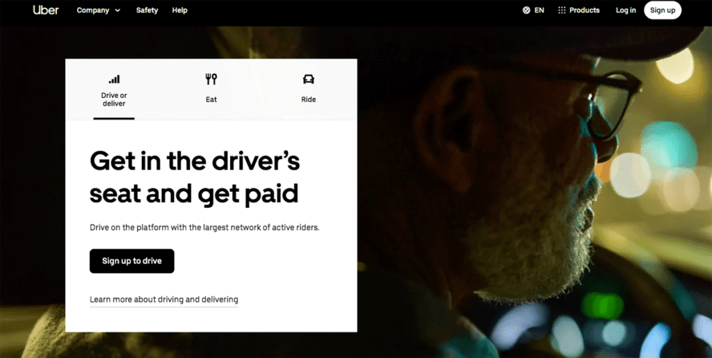 Uber estrategia océano azul 
