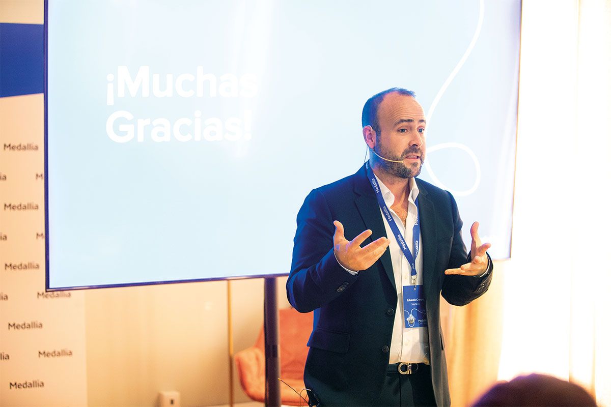 Eduardo Crespo, General Manager & SVP, UK&I, MEA and South Europe de Medallia.