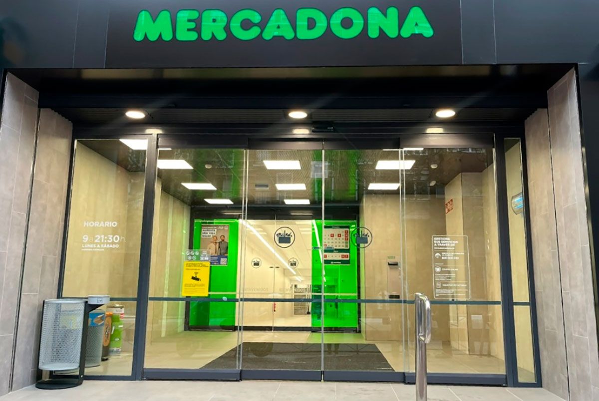 entrada de la tienda de la calle Príncipe de Vergara de Madrid.