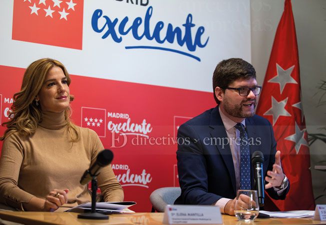 Elena Mantilla y Daniel Rodríguez en Inspiring Mornings Madrid