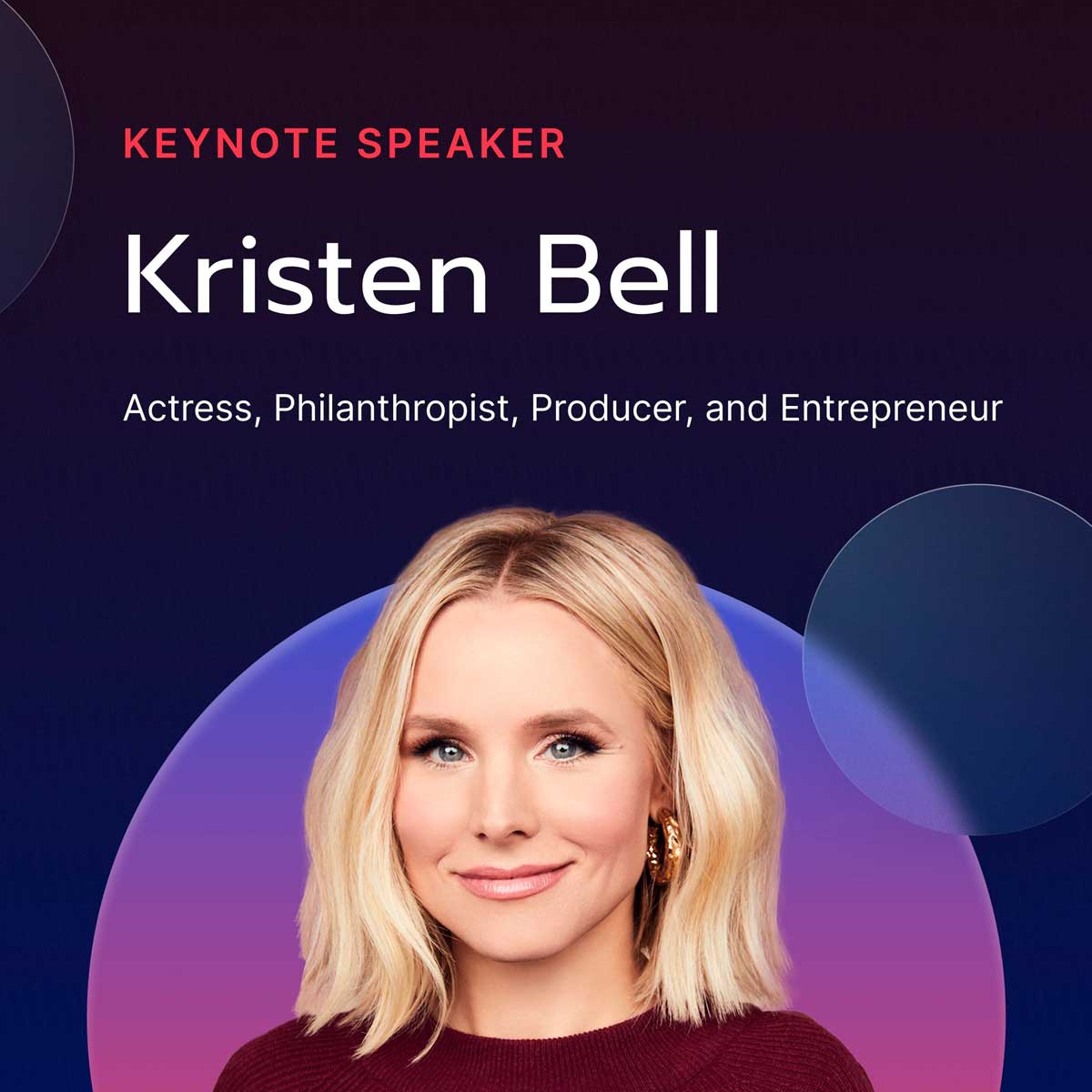 La-actriz-Kristen-Bell-es-una-de-las-speakers-de-Medallia-Experience-'24