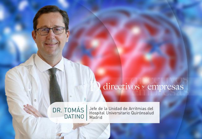 doctor Tomás Datino, jefe de Arritmias en el Hospital Universitario Quirónsalud Madrid