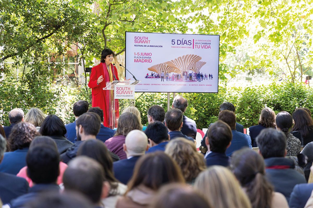 María Benjumea presenta South Summit Madrid 2024