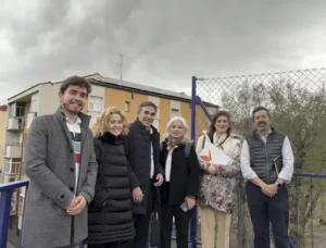 inauguración instalación autoconsumo compartido en Getafe
