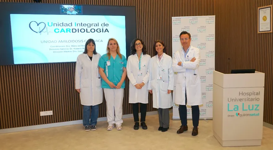 El Hospital Universitario La Luz inaugura la Unidad de Amiloidosis Cardíaca: un avance crucial en el diagnóstico y tratamiento