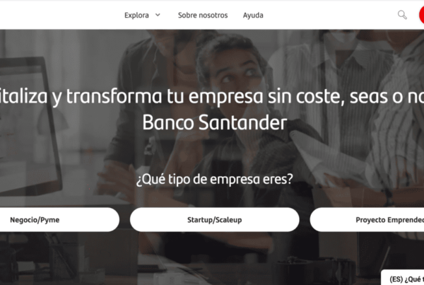Santander X empresas y emprendedores