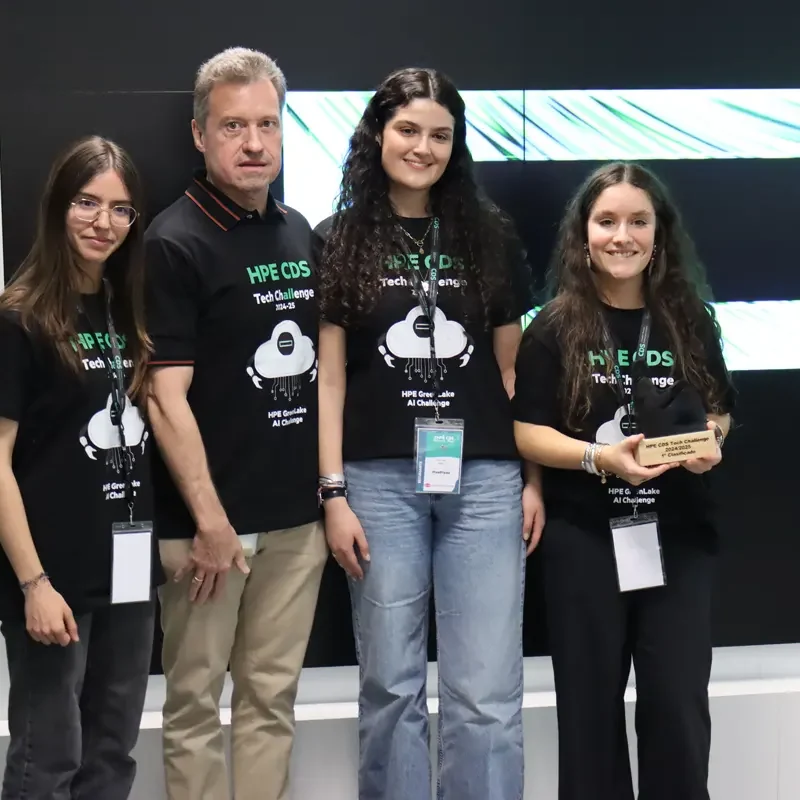 ganadoras de HPE CDS Tech Challenge 2025