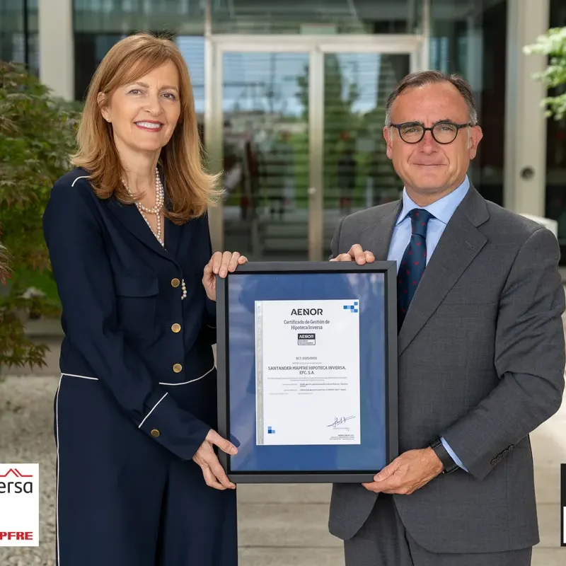 Aenor Hipoteca Inversa de Santander MAPFRE