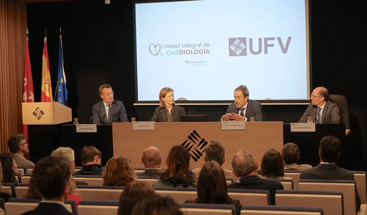 Acto de presentación de la Cátedra UFV-UICAR Quirónsalud en Innovación Cardiovascular.