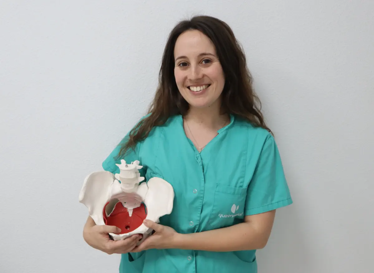 Isabel Sánchez, fisioterapeuta y responsable de la Unidad de Suelo Pélvico del Hospital Quirónsalud Cáceres