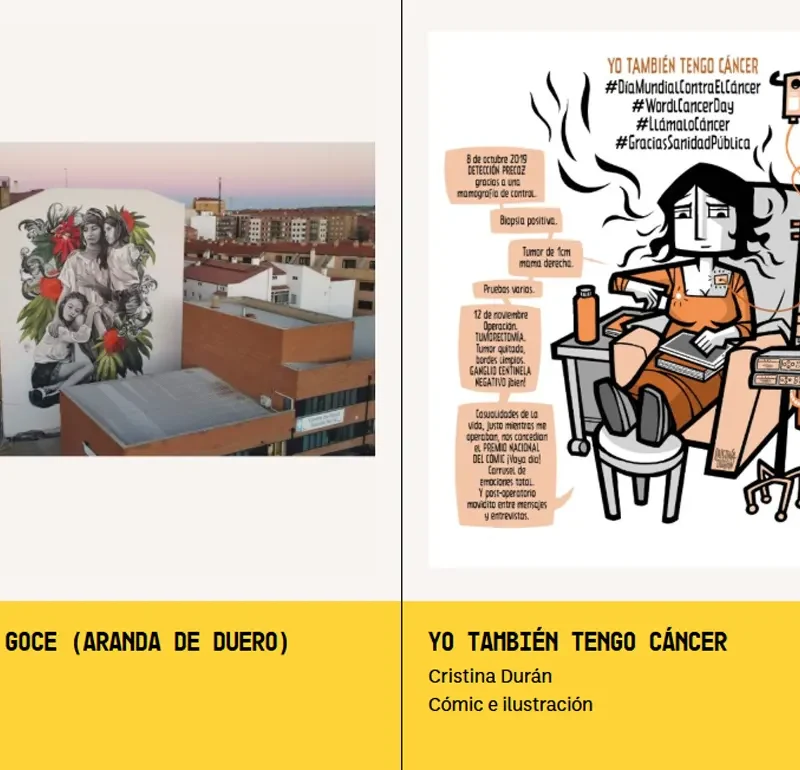 Proyecto Quásares arte para apoyar a pacientes con cáncer
