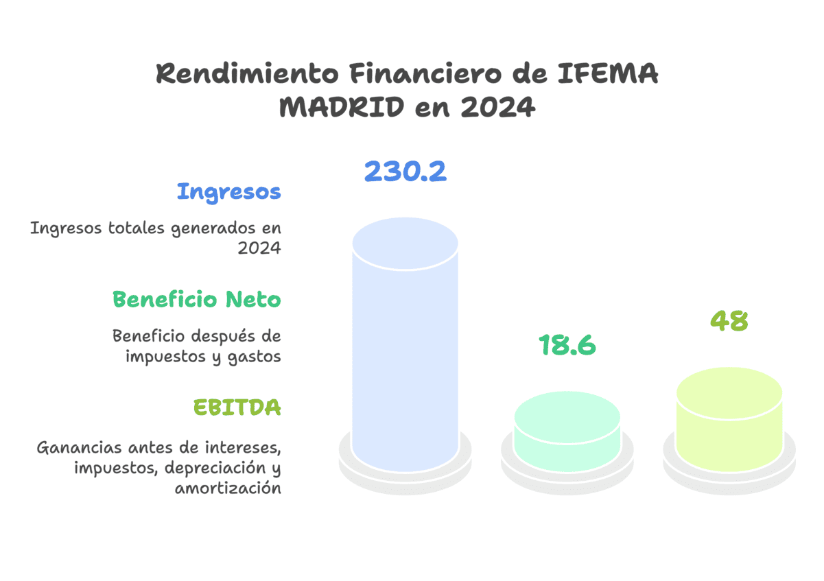 Rendimiento financiero de Ifema
