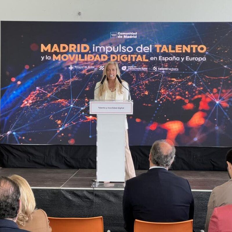 Rocio Albert, Consejera de Economia y Hacienda de la Comunidad de Madrid