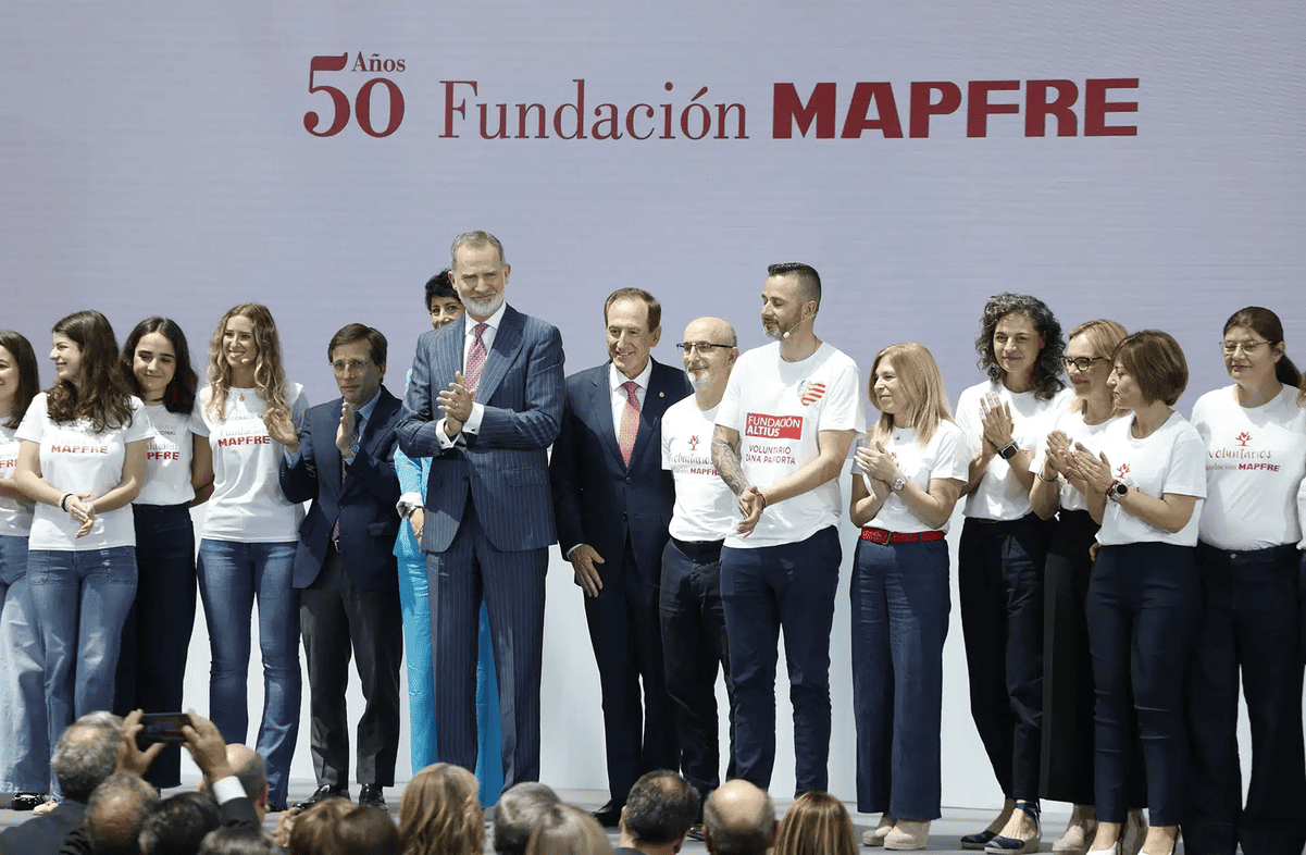 Felipe VI en la celebración del 50 aniversario Fundacion Mapfre