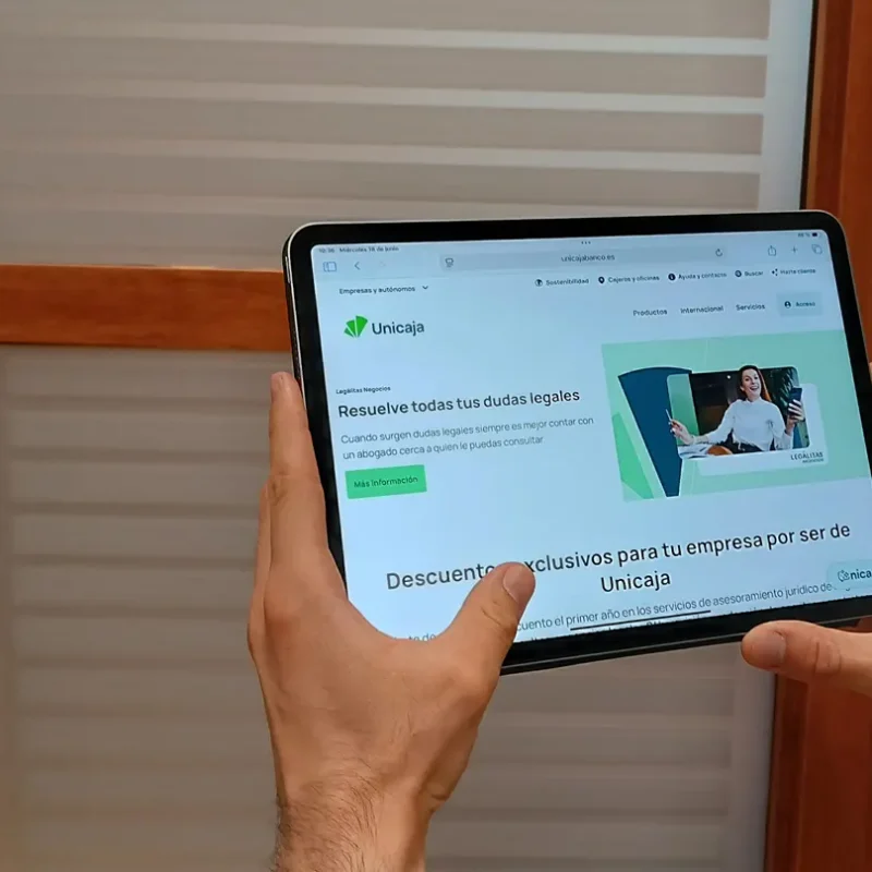 Las empresas clientes de Unicaja pueden disponer de consultas ilimitadas con Legálitas