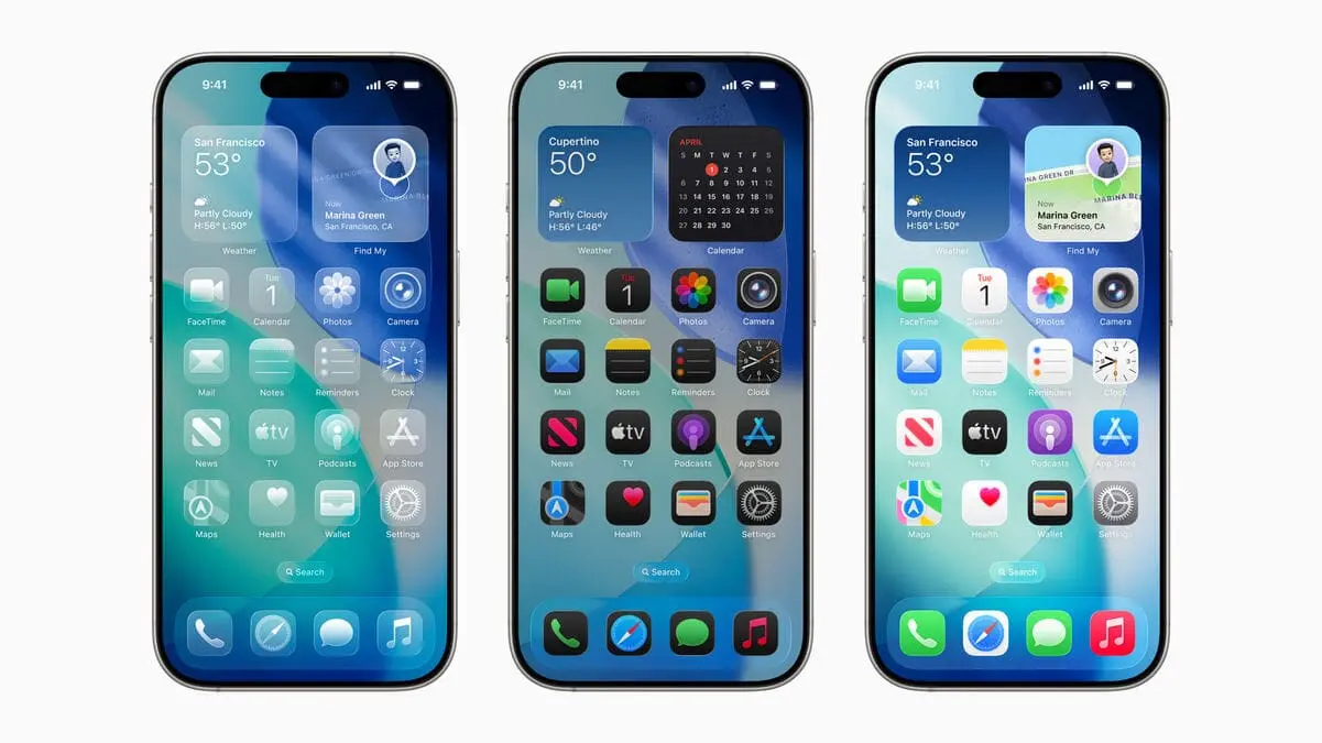 Apple presenta iOS 26 con nuevo lenguaje visual