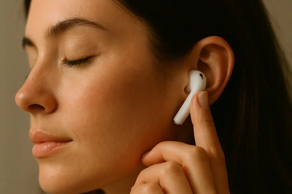 riesgos de los auriculares para la salud auditiva
