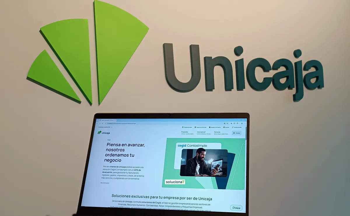 El software Cegid Contasimple, para pymes y autónomos, ya disponible en SolucionaT (Unicaja)