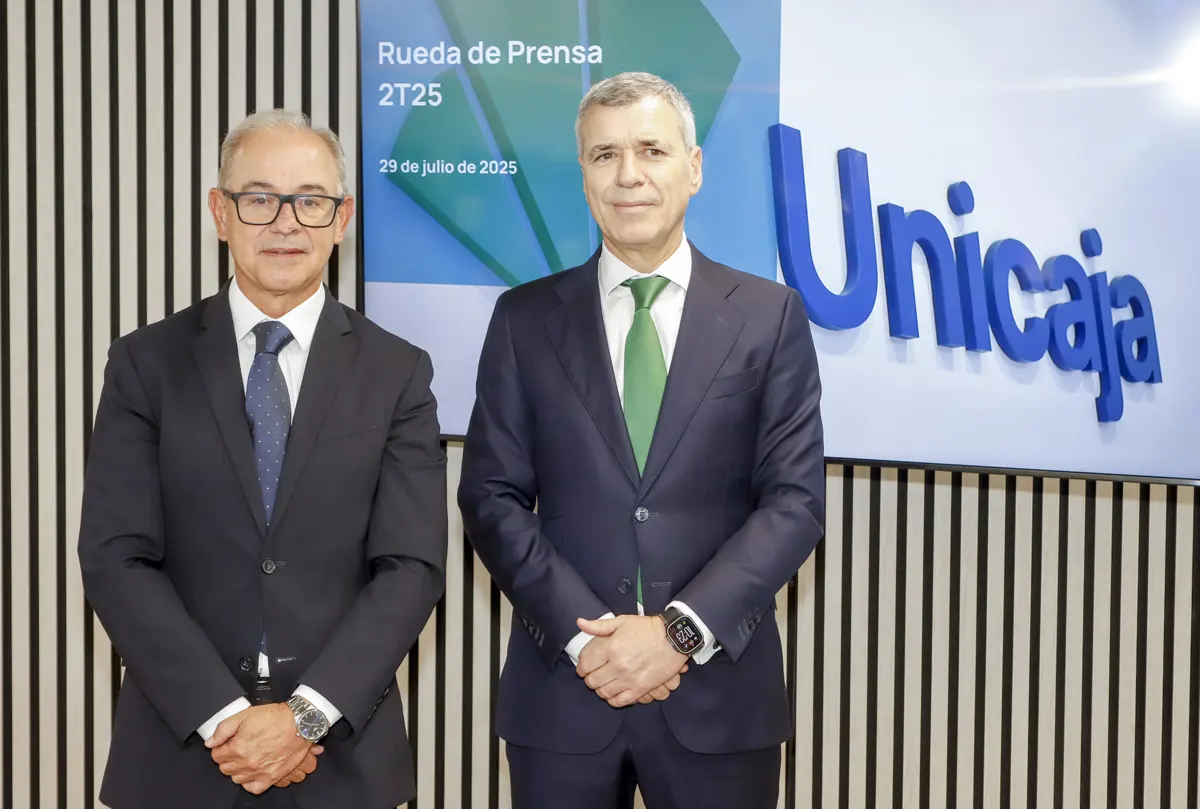 Unicaja se apunta un crecimiento del 15% de su beneficio en el primer semestre de 2025