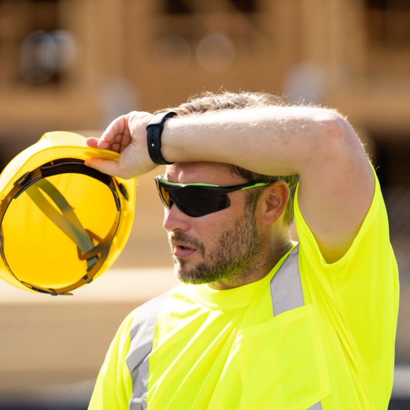trabajos en condiciones de calor extremo