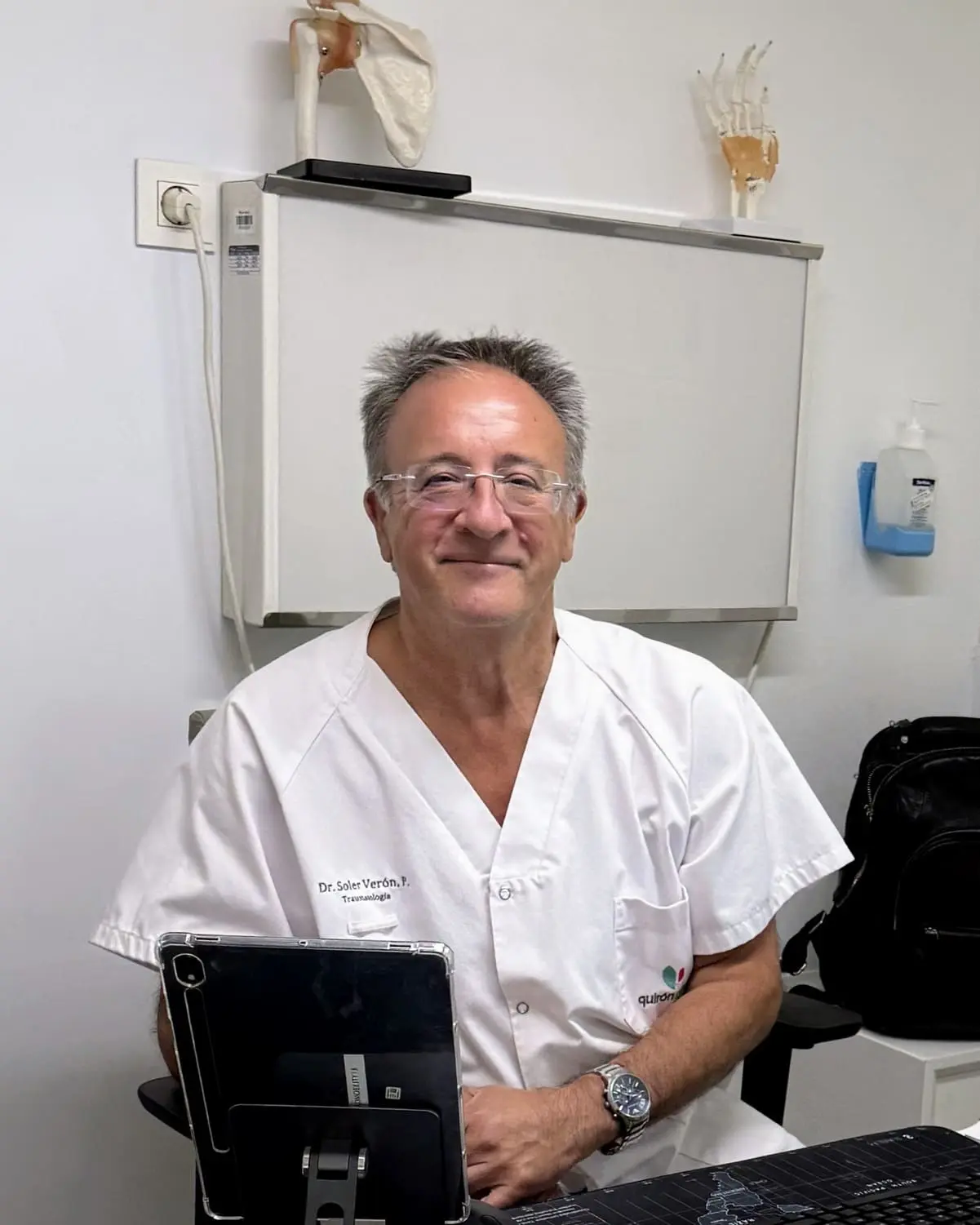 Dr.Pedro Soler, coordinador Hospital Quirónsalud Clideba de Badajoz