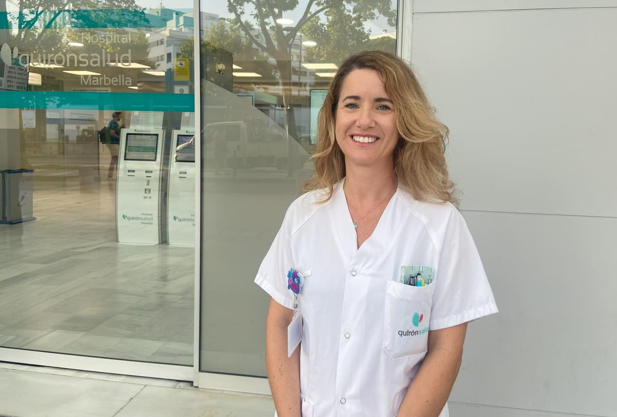 Dra. Esther Hurtado, jefa del Servicio de Urgencias del Hospital Quirónsalud Marbella