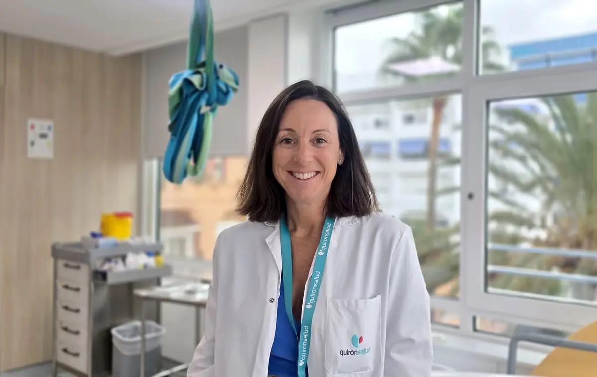 Dra.Isabel Blanco, jefa del Servicio de Obstetricia y Ginecología del Hospital Quirónsalud Marbella